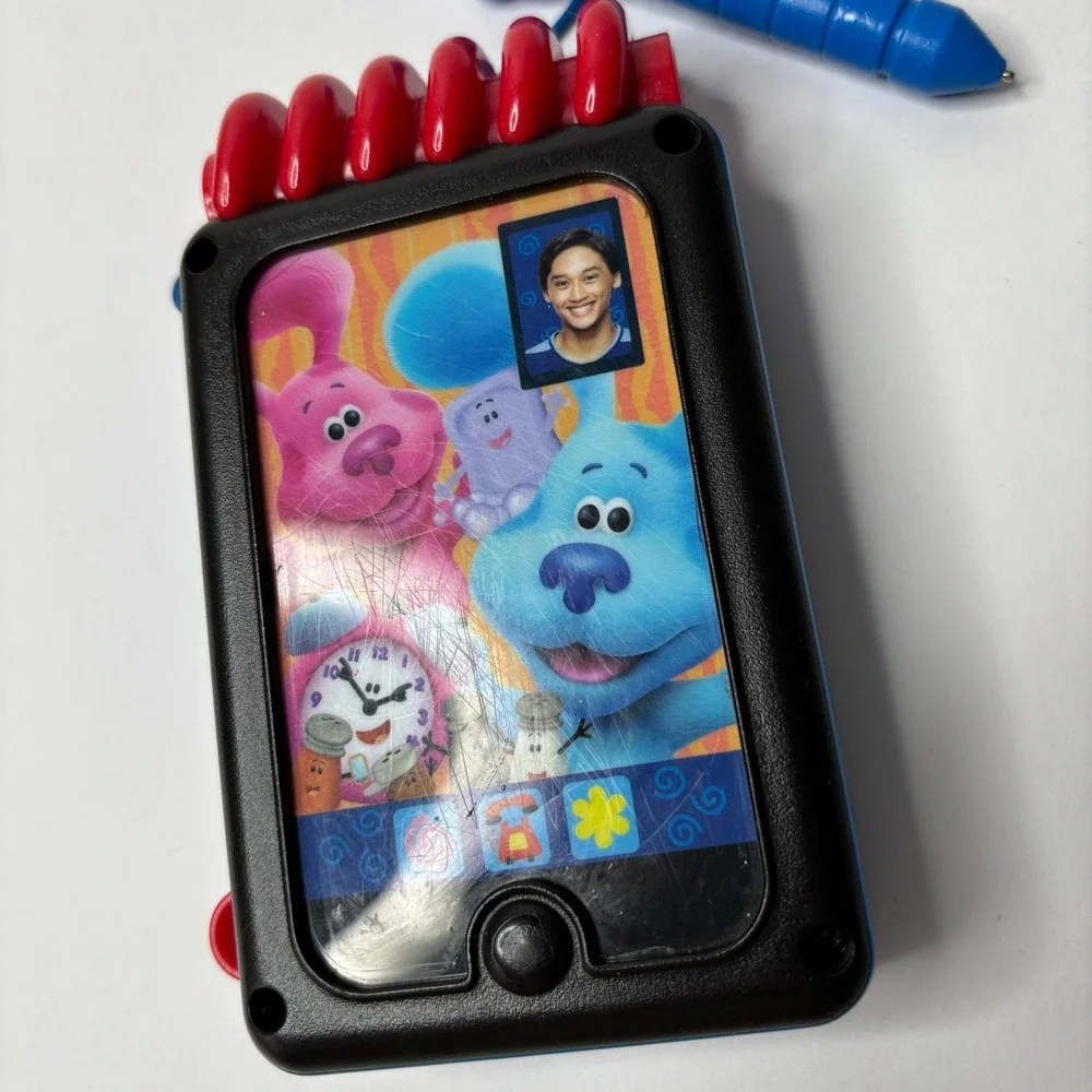 Blues Clues Ultimate Handy Dandy Notebook Magnetic Drawing Toy Just Play WORKS